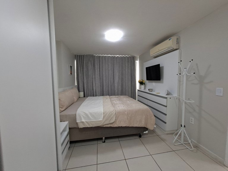 2 Habitaciones con vista al mar frente a la playa
