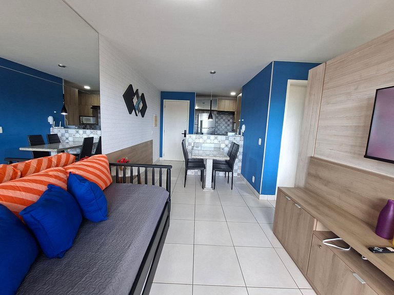 Apartamento VG Sun 4 pessoas vista mar e piscina