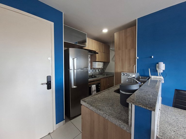 Apartamento VG Sun 4 pessoas vista mar e piscina