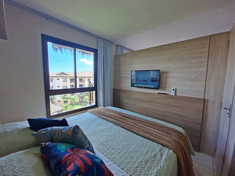 Apartamento VG Sun 4 pessoas vista mar e piscina