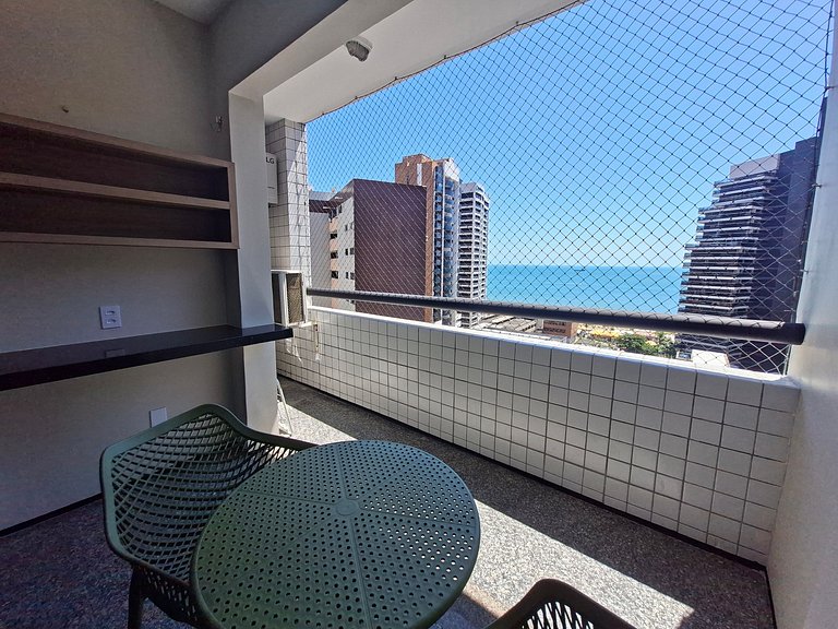 Apt Meireles Vista Mar 4p | Vaga | WiFi