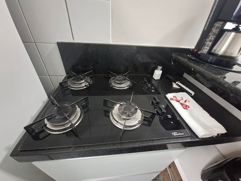 Apt Meireles Vista Mar 4p | Vaga | WiFi