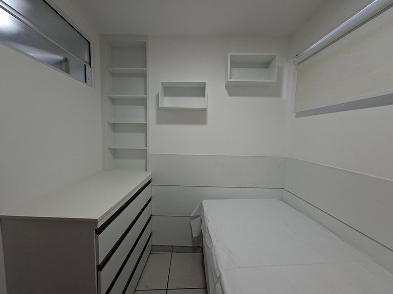 Apartamento de 2 habitaciones en Meireles con vista al mar
