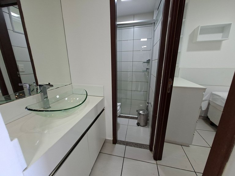 Apartamento de 2 habitaciones en Meireles con vista al mar