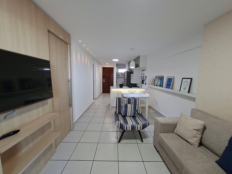 2-Bedroom Apartment Meireles Sea View
