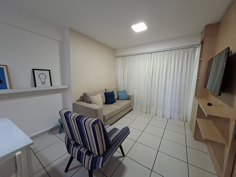 2-Bedroom Apartment Meireles Sea View