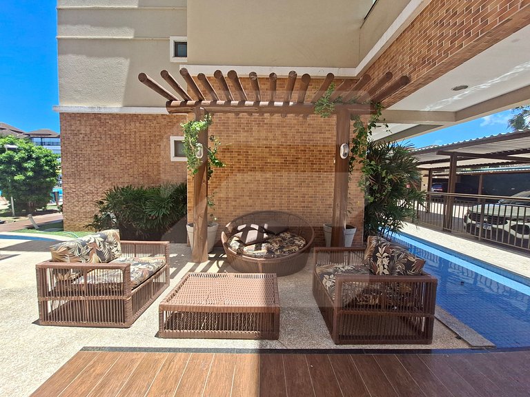 Mediterranean Penthouse Hot Tub Barbecue