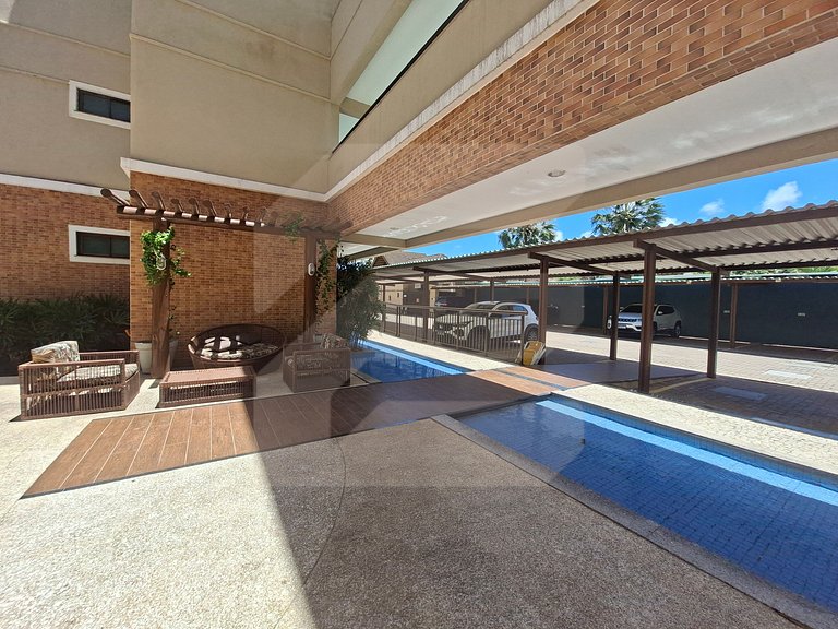 Mediterranean Penthouse Hot Tub Barbecue