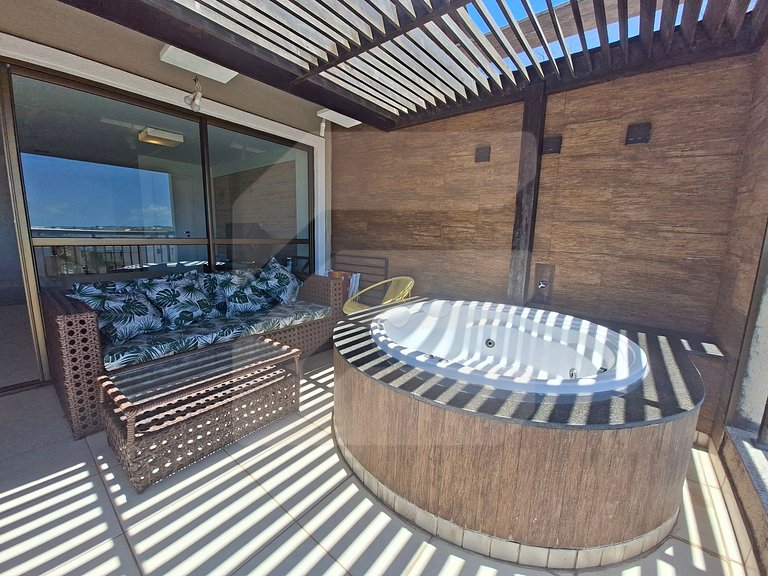 Cobertura Mediterránea Jacuzzi Parrilla