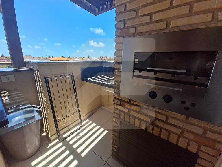 Mediterranean Penthouse Hot Tub Barbecue